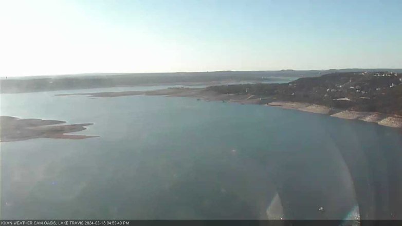 Lake Travis webcam, February 13, 2024 5:00 PM CT