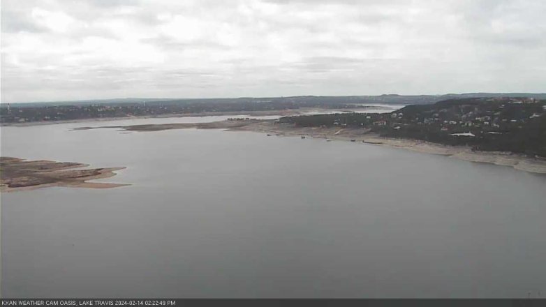 Lake Travis webcam, February 14, 2024 2:25 PM CT