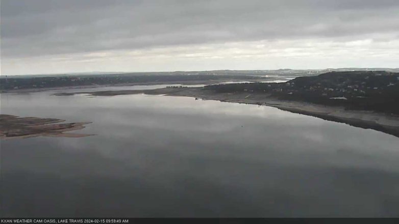 Lake Travis webcam, February 15, 2024 10:00 AM CT