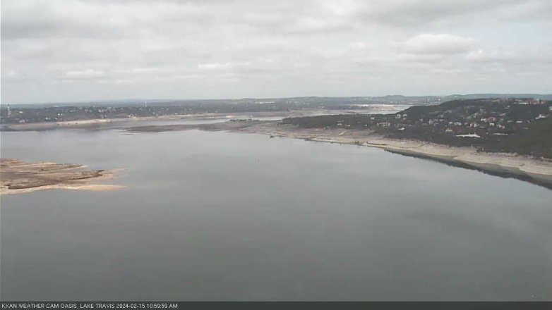 Lake Travis webcam, February 15, 2024 11:00 AM CT