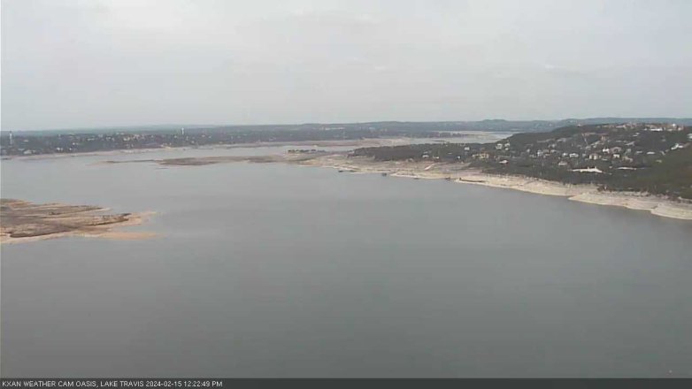 Lake Travis webcam, February 15, 2024 12:25 PM CT