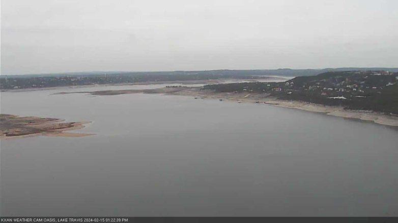 Lake Travis webcam, February 15, 2024 1:25 PM CT