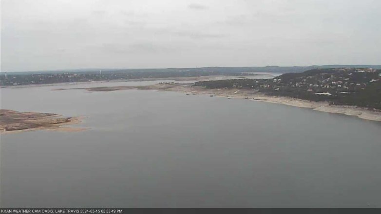 Lake Travis webcam, February 15, 2024 2:25 PM CT