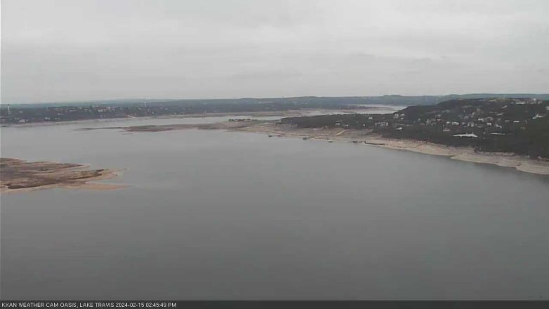 Lake Travis webcam, February 15, 2024 2:45 PM CT