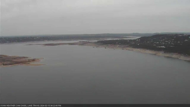 Lake Travis webcam, February 15, 2024 4:25 PM CT