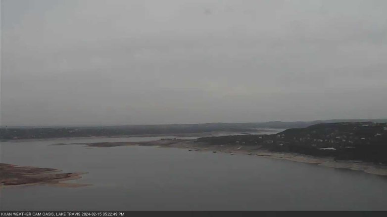Lake Travis webcam, February 15, 2024 5:25 PM CT