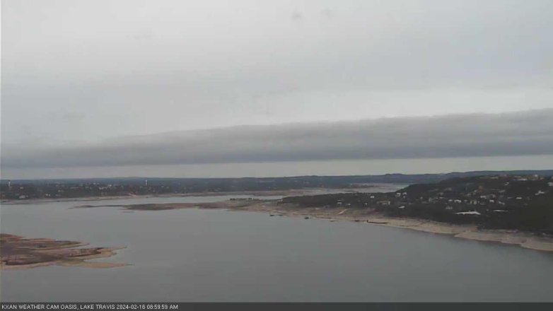 Lake Travis webcam, February 16, 2024 9:00 AM CT