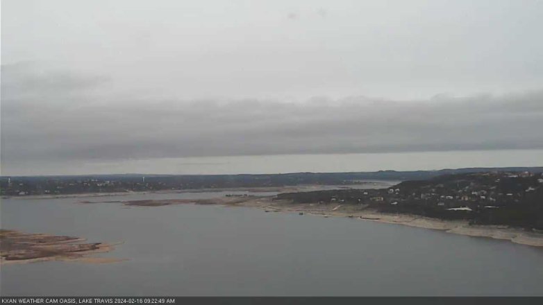 Lake Travis webcam, February 16, 2024 9:25 AM CT