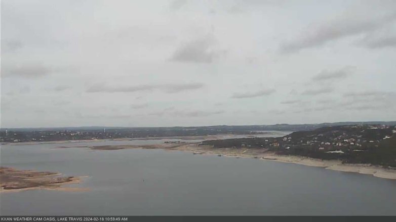 Lake Travis webcam, February 16, 2024 11:00 AM CT