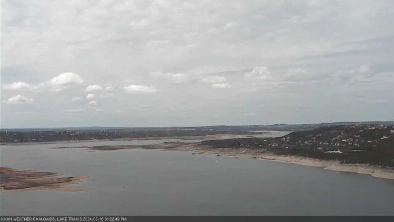 Lake Travis webcam, February 16, 2024 1:25 PM CT