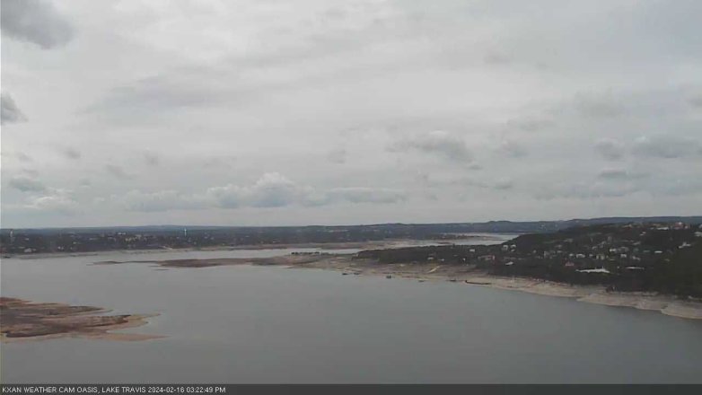 Lake Travis webcam, February 16, 2024 3:25 PM CT