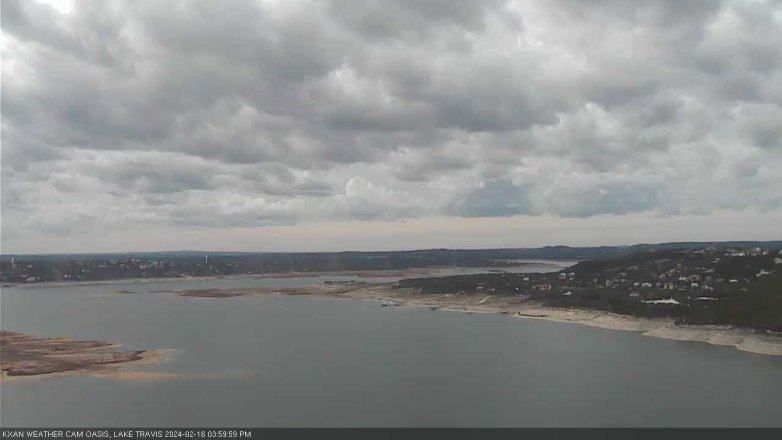 Lake Travis webcam, February 16, 2024 4:00 PM CT