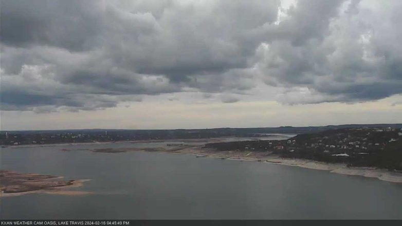 Lake Travis webcam, February 16, 2024 4:45 PM CT
