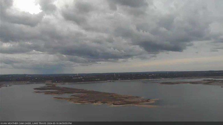 Lake Travis webcam, February 16, 2024 5:00 PM CT