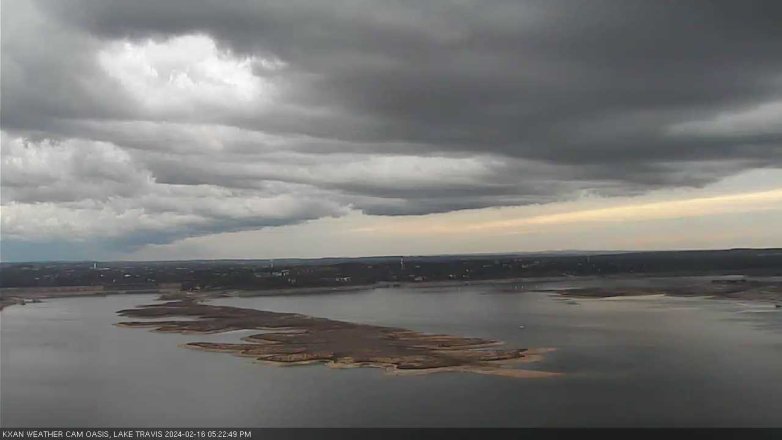 Lake Travis webcam, February 16, 2024 5:25 PM CT