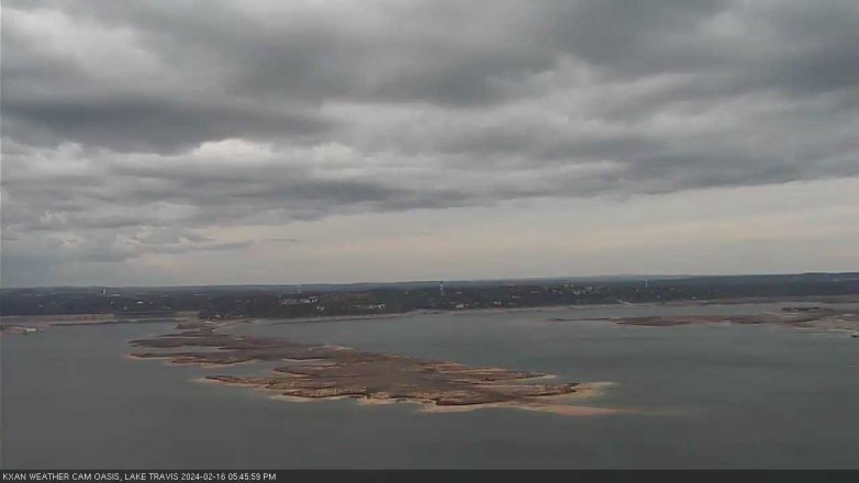 Lake Travis webcam, February 16, 2024 5:45 PM CT