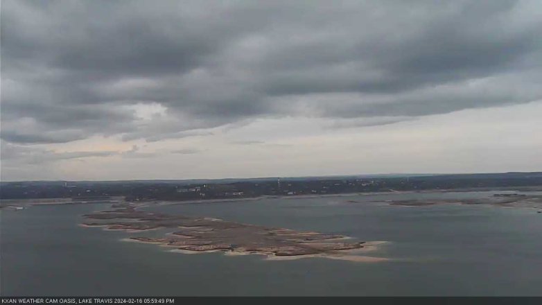 Lake Travis webcam, February 16, 2024 6:00 PM CT