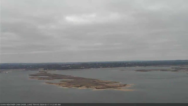 Lake Travis webcam, February 17, 2024 11:25 AM CT