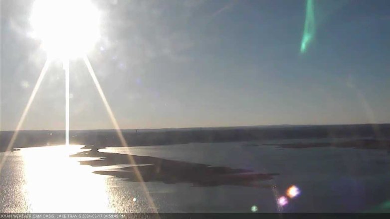 Lake Travis webcam, February 17, 2024 5:00 PM CT