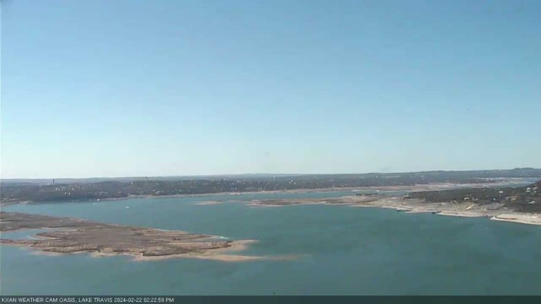 Lake Travis webcam, February 22, 2024 2:25 PM CT