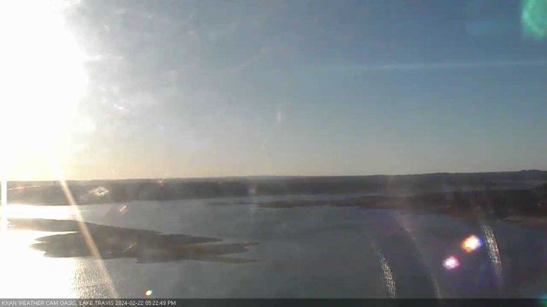Lake Travis webcam, February 22, 2024 5:25 PM CT