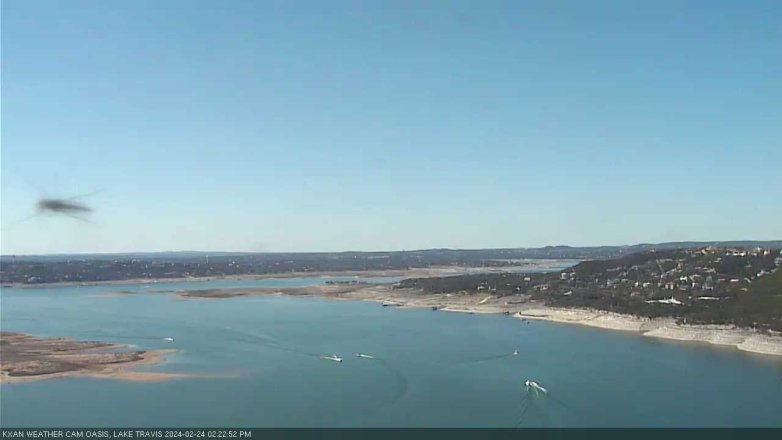 Lake Travis webcam, February 24, 2024 2:25 PM CT