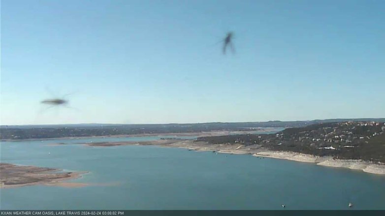 Lake Travis webcam, February 24, 2024 3:00 PM CT