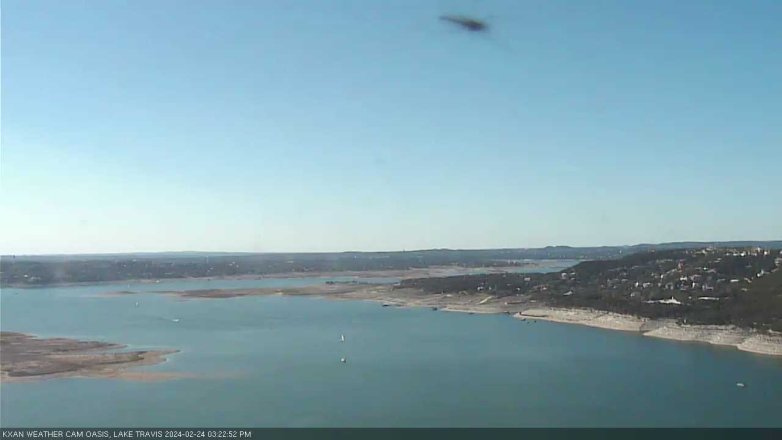 Lake Travis webcam, February 24, 2024 3:25 PM CT