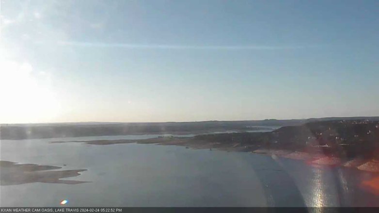 Lake Travis webcam, February 24, 2024 5:25 PM CT