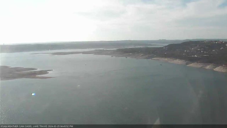Lake Travis webcam, February 25, 2024 4:45 PM CT