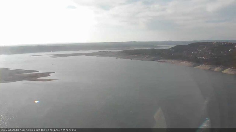 Lake Travis webcam, February 25, 2024 5:00 PM CT