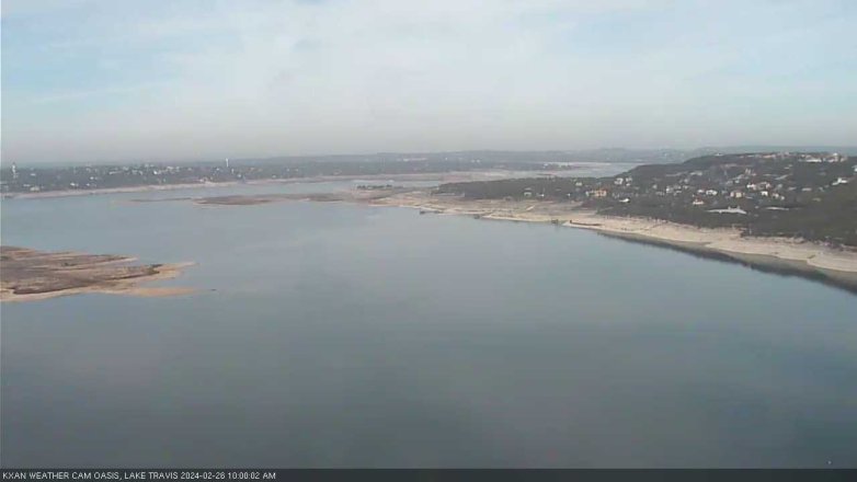 Lake Travis webcam, February 26, 2024 10:00 AM CT