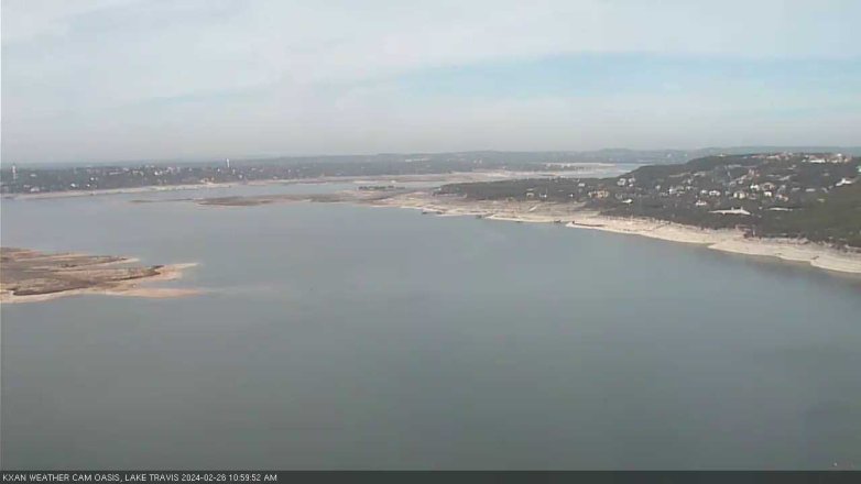 Lake Travis webcam, February 26, 2024 11:00 AM CT