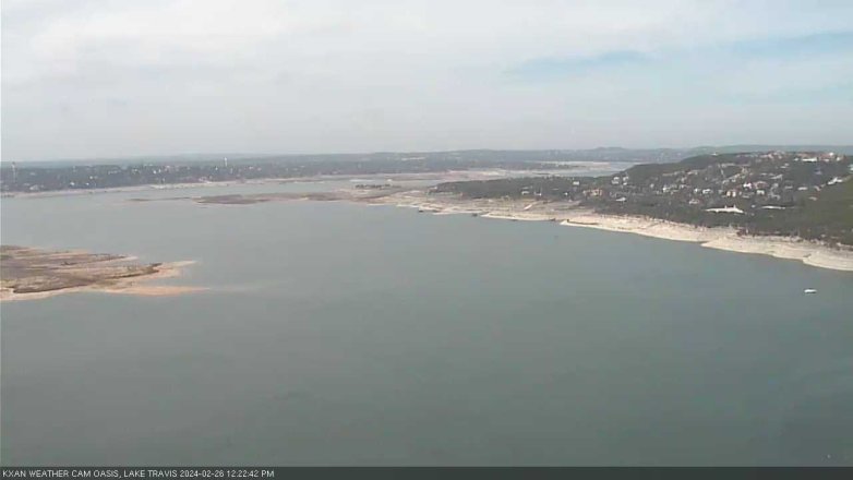 Lake Travis webcam, February 26, 2024 12:25 PM CT