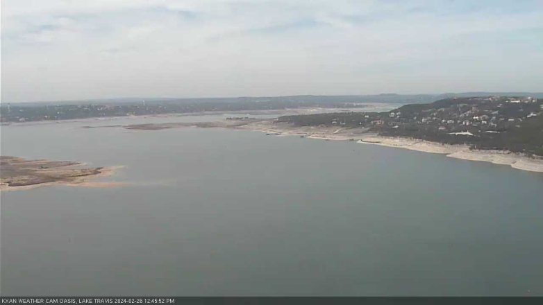 Lake Travis webcam, February 26, 2024 12:45 PM CT