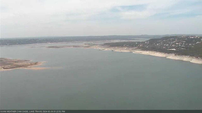 Lake Travis webcam, February 26, 2024 1:25 PM CT