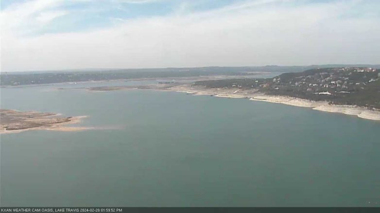 Lake Travis webcam, February 26, 2024 2:00 PM CT