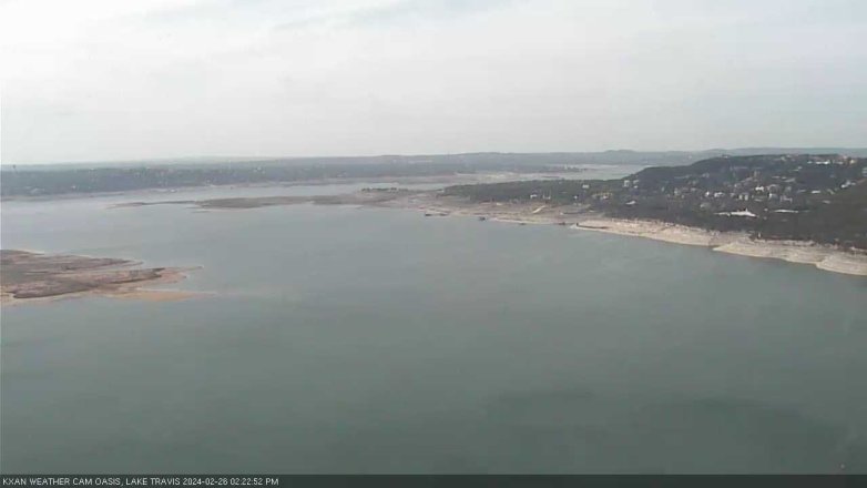 Lake Travis webcam, February 26, 2024 2:25 PM CT