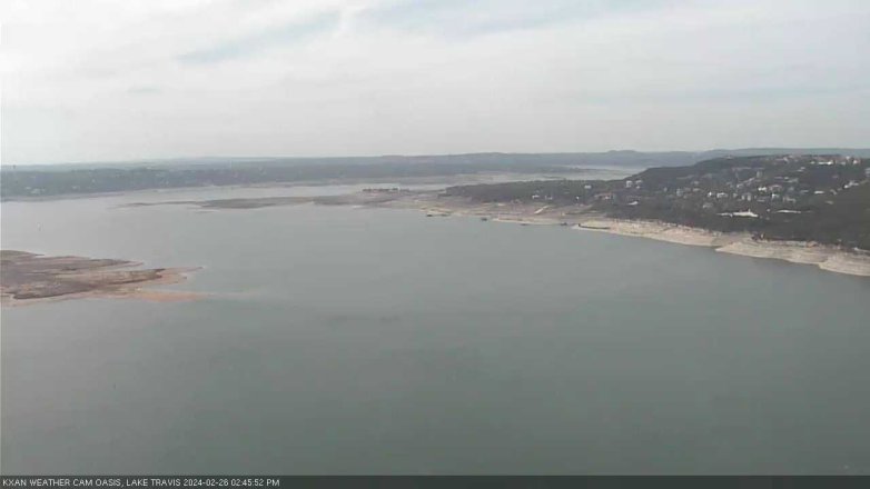 Lake Travis webcam, February 26, 2024 2:45 PM CT