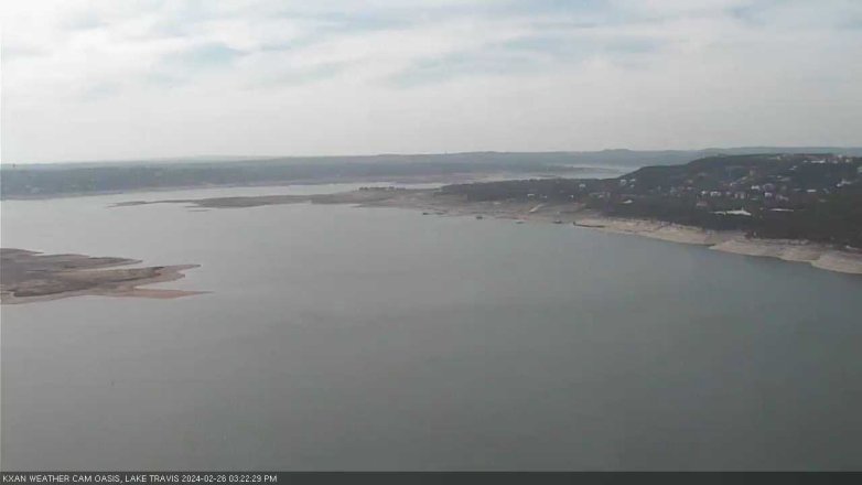 Lake Travis webcam, February 26, 2024 3:25 PM CT
