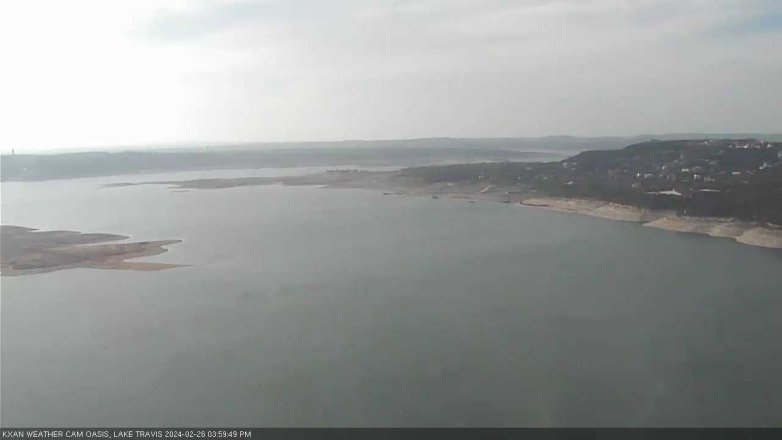 Lake Travis webcam, February 26, 2024 4:00 PM CT