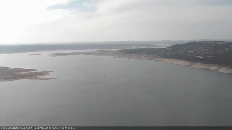 Lake Travis webcam, February 26, 2024 4:25 PM CT