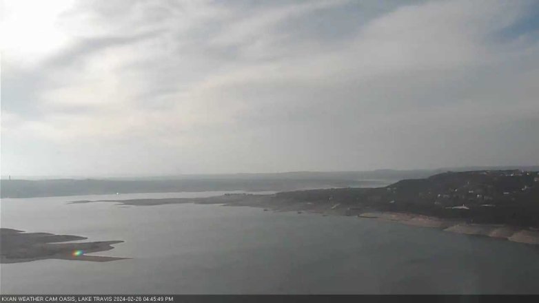 Lake Travis webcam, February 26, 2024 4:45 PM CT