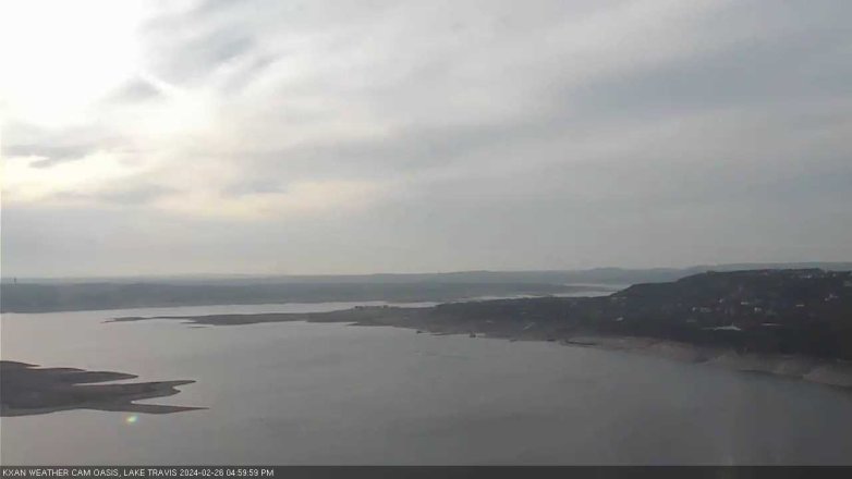 Lake Travis webcam, February 26, 2024 5:00 PM CT