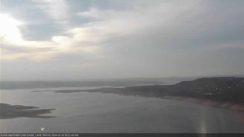 Lake Travis webcam, February 26, 2024 5:25 PM CT