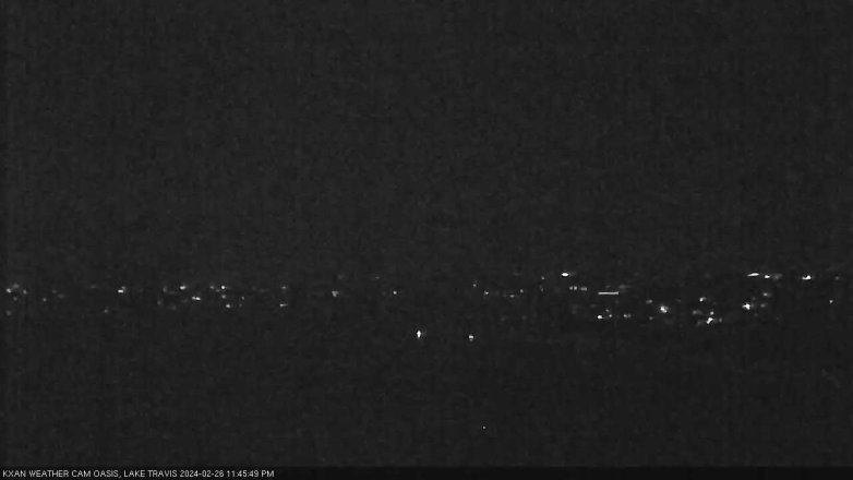 Lake Travis webcam, February 26, 2024 11:45 PM CT