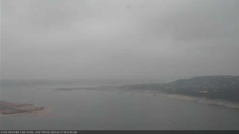 Lake Travis webcam, February 27, 2024 9:25 AM CT