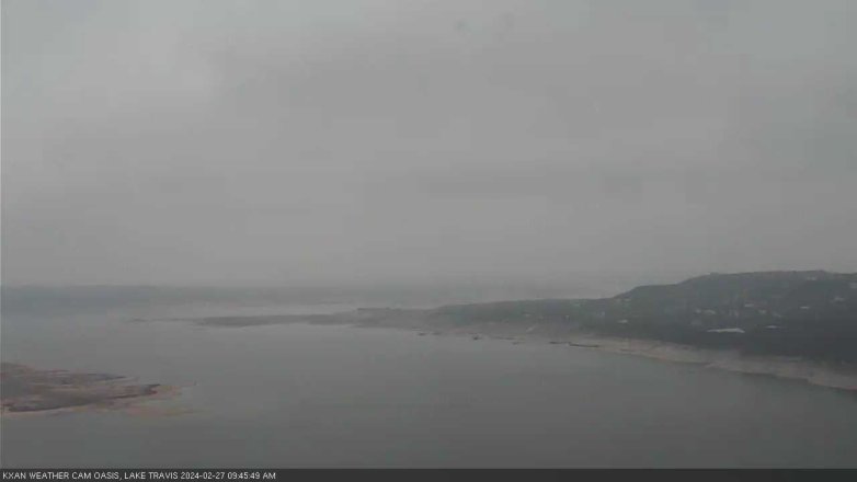 Lake Travis webcam, February 27, 2024 9:45 AM CT