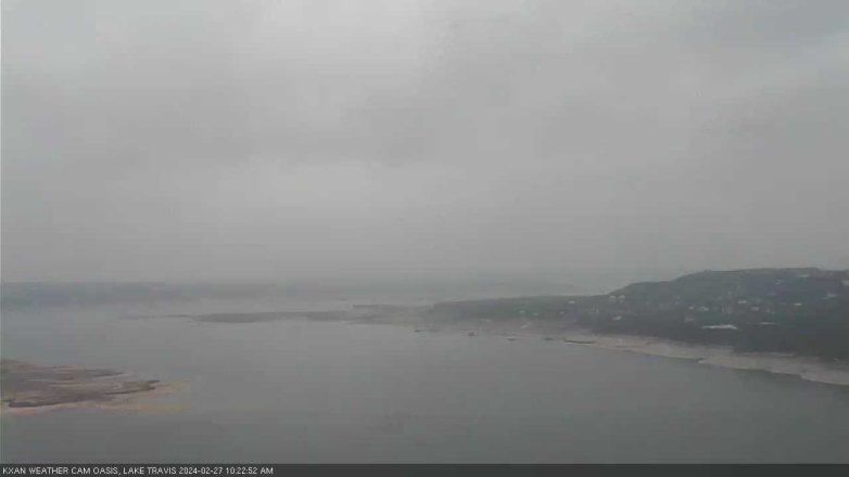 Lake Travis webcam, February 27, 2024 10:25 AM CT