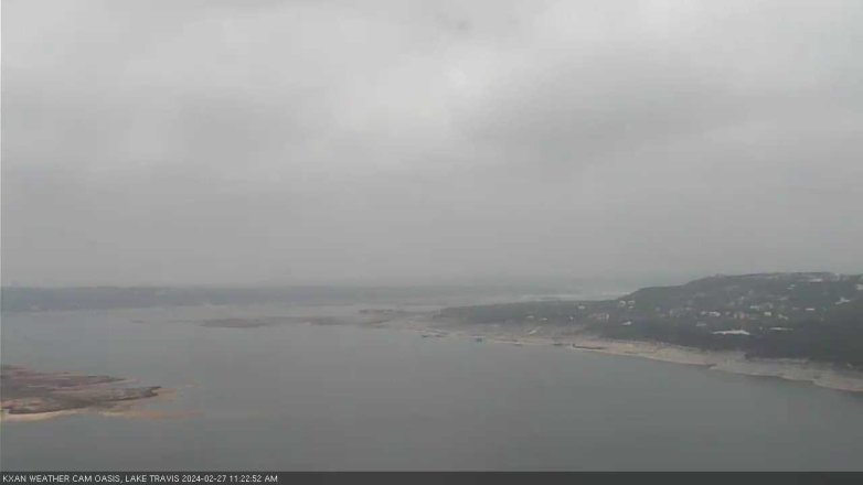 Lake Travis webcam, February 27, 2024 11:25 AM CT